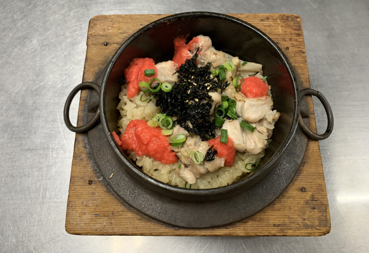 鶏明太子釜めし