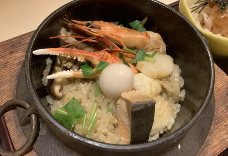 海鮮五目釜めし